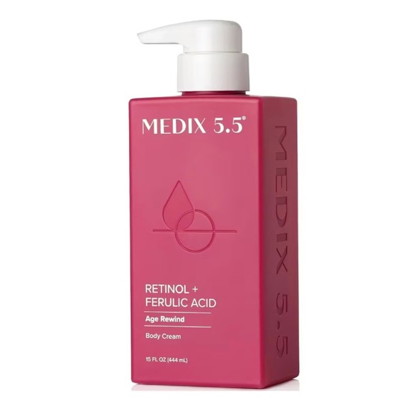 Medix 5.5, Body Cream, Retinol + Ferulic Acid, 15 fl oz (444 ml) - Picture 3 of 6